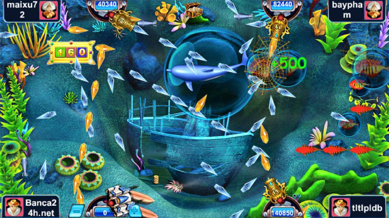 Bắn Cá tại XocDia88 – Trò chơi giải trí hấp dẫn, thắng tiền dễ dàng 3 Các dòng game săn cá dưới đại dương mênh mông nhận thưởng khủng