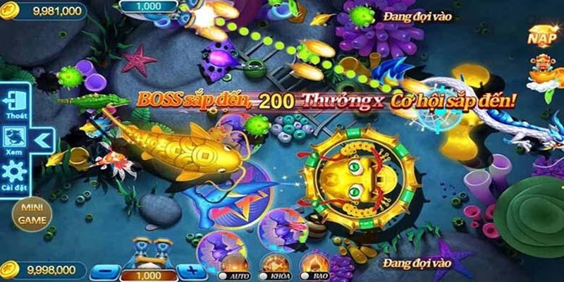 Bắn Cá Đại Chiến B52 hệ thống phần thưởng phong phú